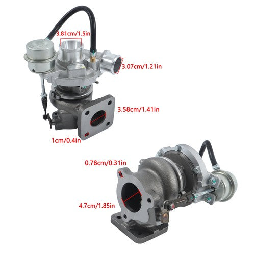 Solid Spare 7030304 150105-00044D Turbo For Bobcat Doosan D24 Engine Garret