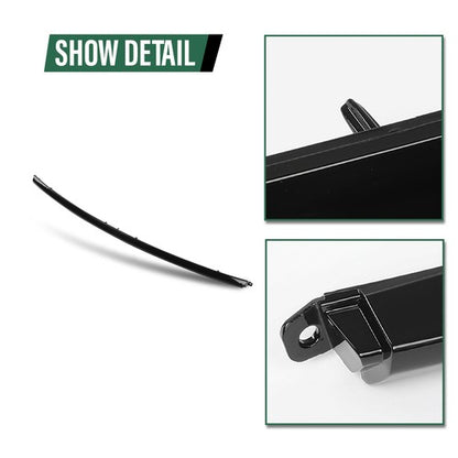 Solid Spare Front Bumper Lower Trim Molding Black Fit For 2018-2019 Ford Explorer JB5Z8419AB