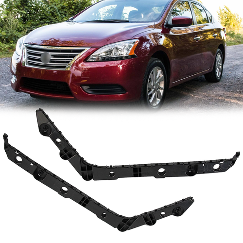 For 2013-2019 Nissan Sentra Sedan Rear Bumper Cover Bracket Set Left & Right