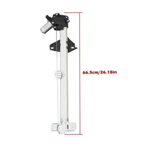 Solid Spare Window Regulator For Honda CR-V 2007 08-11 I4 2.4L Front Driver Side w/ Motor