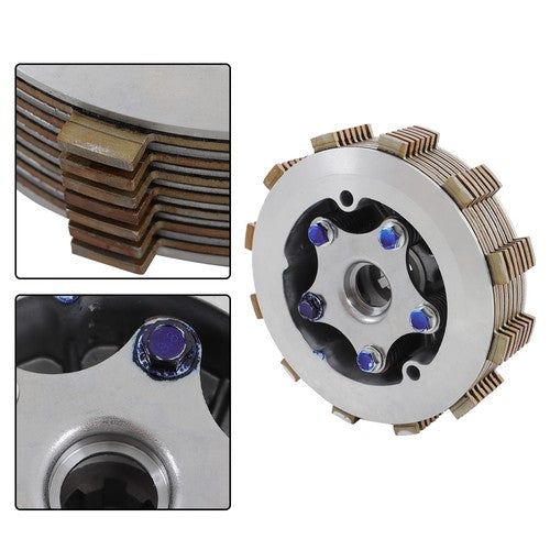 Solid Spare Clutch kit Center Inner Hub & Outer Pressure Plate for Yamaha Warrior 350