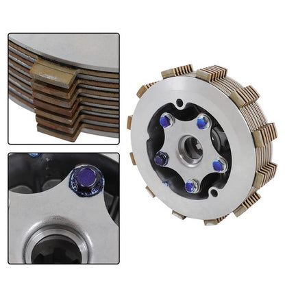 Solid Spare Clutch kit Center Inner Hub & Outer Pressure Plate for Yamaha Warrior 350