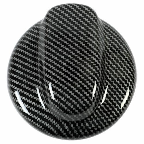 Solid Spare Carbon Fiber Style Gas Fuel Cap Cover Hat For MINI Cooper S R55 R56 R57 01-16