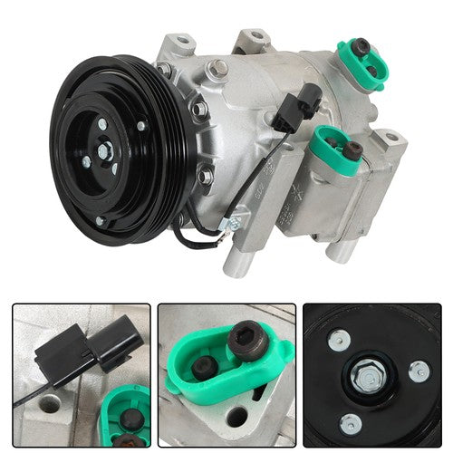 Solid Spare 10361991 For Hyundai Accent 2006 2007-09 1.6L AC A/C Compressor Clutch Assembly