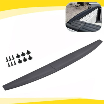 Solid Spare Tailgate Cover Mold Top Cap Protector Spoiler For 09-19 Dodge Ram 1500 2500 3500