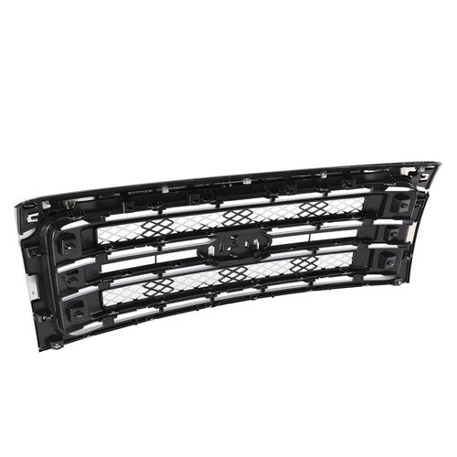 Front Bumper Upper Grille Chrome For 2009-2014 Ford F150 F-150 Platinum Style