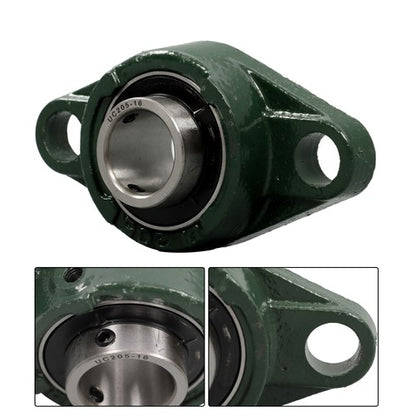 Solid Spare 4-pack PCS UCFL205-16 Pillow Block Flange Bearing 1" Bore 2 Bolt Solid Base