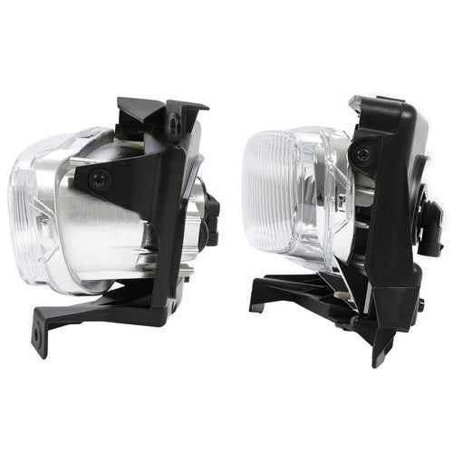 Solid Spare Front Fog Driving Lights Clear Lens w/ Bulbs For Toyota Tundra 2000-2006 LH＆RH