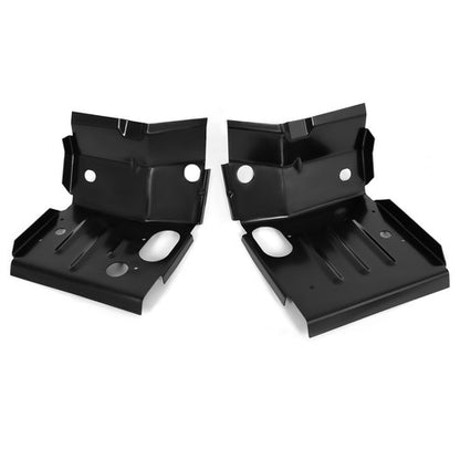 Solid Spare 2PCS Floor Pan Support Mounts Steel For Ford F150 F250 F350 Bronco 1980-1998