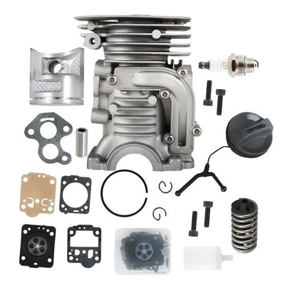 Solid Spare For Husqvarna 435 435e 440e 440 II Chainsaw 5047351-01 41mm Cylinder Piston Kit
