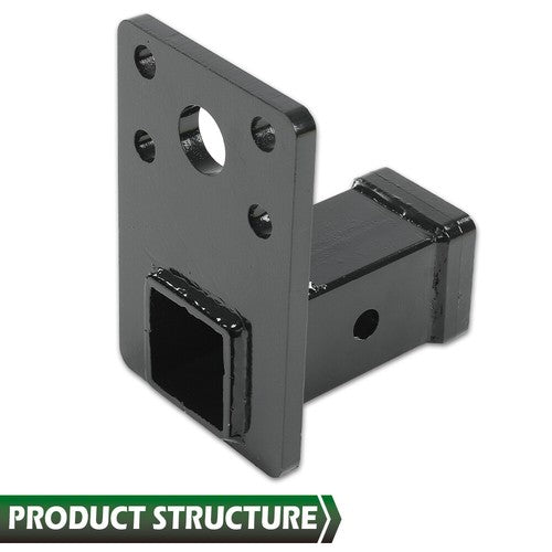 Solid Spare Fit For HMMWV HUMVEE MILITARY M998 M151A1 2'' Receiver Hitch w/ Hitch Pin Kit