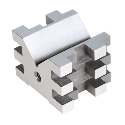 Solid Spare Multi-Use V-Block and Clamp Hardened Steel 2-3/8" x 2-3/4" x 2" Set