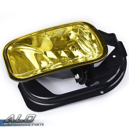 Solid Spare Fit For 2010-2018 Dodge Ram 2500 3500/09-12 Ram 1500 Yellow Lens Fog Lights Lamp