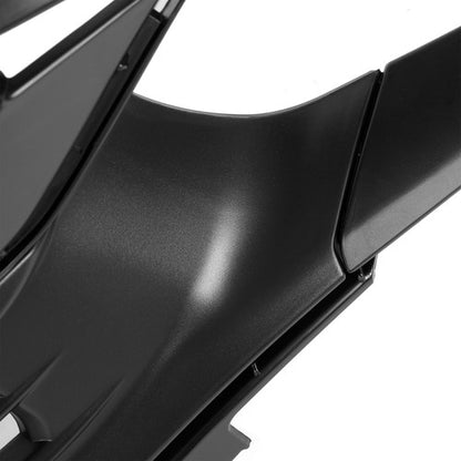 Solid Spare Fits Honda Civic Sport 2022-2024 Front Bumper Upper Grille+Grill Cover Molding