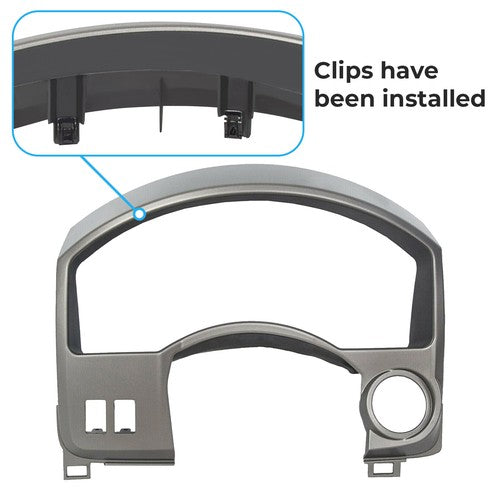 Solid Spare For Nissan Titan Armada Instrument Cluster Dash Panel Gauge Cover Bezel Trim