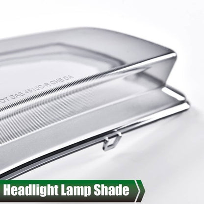 Solid Spare Fit For 2003-2007 Chevy Silverado Smoke Headlight Replacement Lens Left & Right