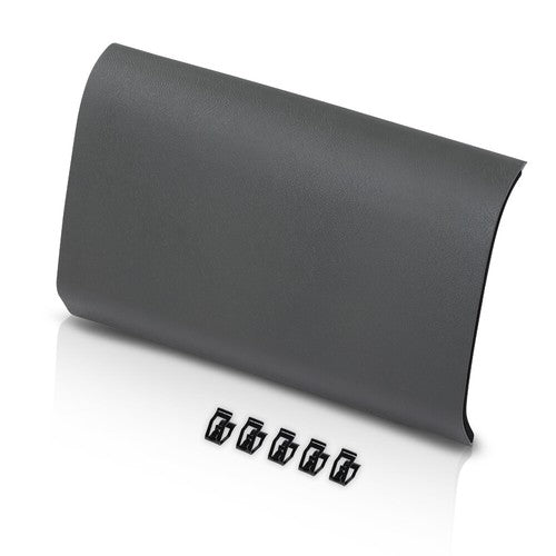 Solid Spare Fit For 04-2008 Ford F-150 Right Passenger Side Upper Glove Box Dash Panel Gray