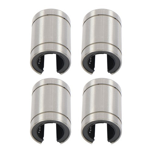 Solid Spare 4Pcs LM30UUOP Linear Ball Bearings Open Type 30mm × 45mm × 64mm Linear Bearing