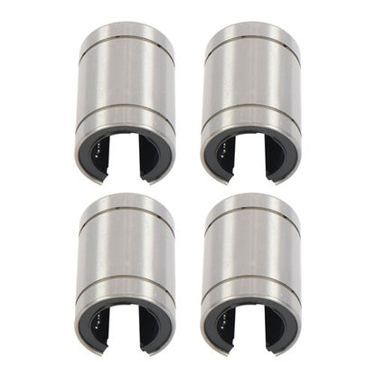 Solid Spare 4Pcs LM30UUOP Linear Ball Bearings Open Type 30mm × 45mm × 64mm Linear Bearing