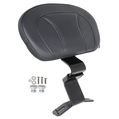 Solid Spare Fit For CVO Touring Road King Glide FLHR 2009-Up Front Driver Rider Backrest