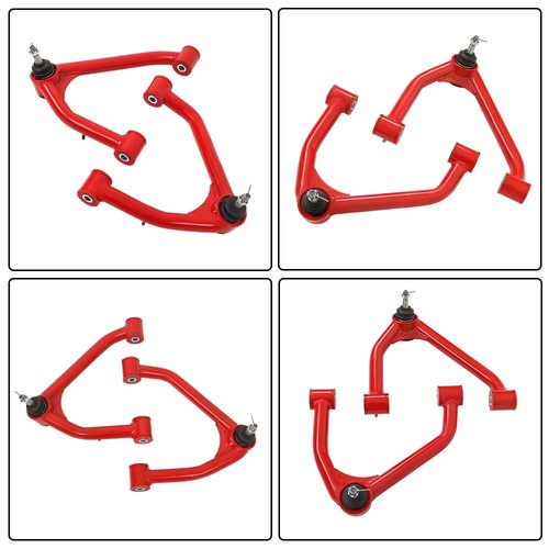 Solid Spare Red 2-4' Lift Upper Control Arms Fit For Chevrolet GMC 1500 2007-2018 Tubular