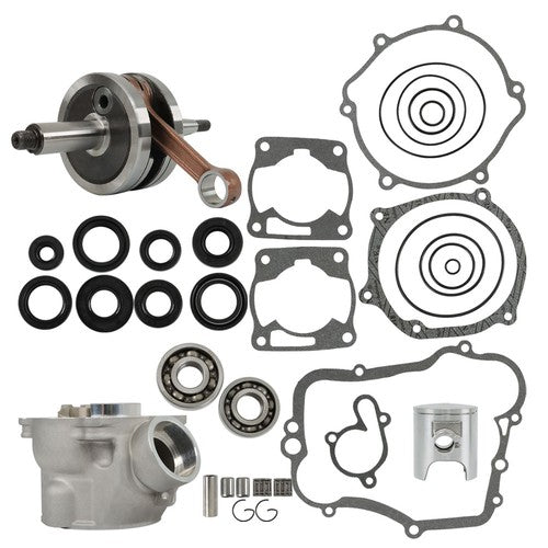 Solid Spare Complete Engine Rebuild Kit Cylinder Piston Crankshaft For Yamaha YZ85 2002-2014