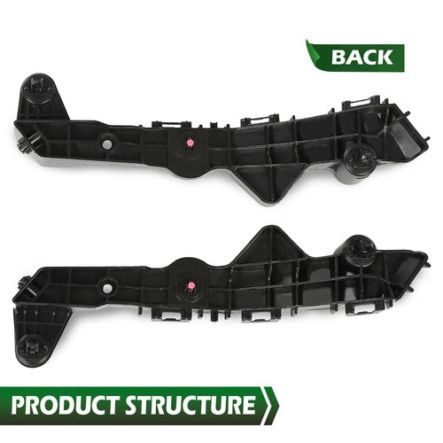 Solid Spare Front Bumper Retainer Fit For 15-21 Lexus NX300h/15-17 NX200t Left+Right Side