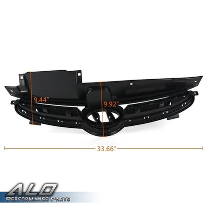 Solid Spare Fit For 14-16 Hyundai Elantra Front Bumper Center Grille Bolt-on 863503Y500