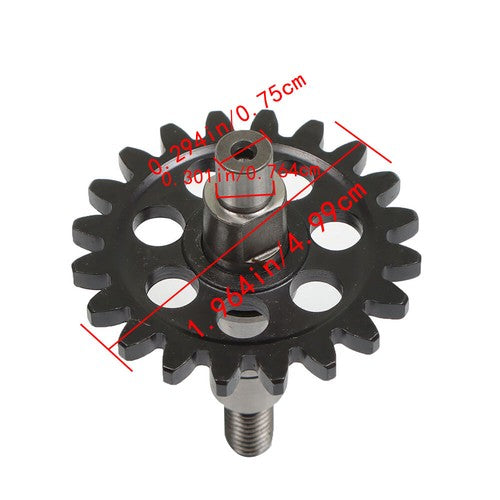 Solid Spare Water Pump Impeller Shaft Gear Kit Fit For Yamaha YZ250F 2001 2002 2003 - 2013