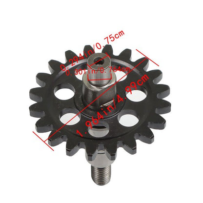 Solid Spare Water Pump Impeller Shaft Gear Kit Fit For Yamaha YZ250F 2001 2002 2003 - 2013