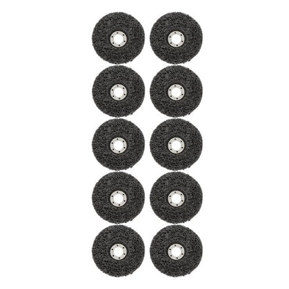 Solid Spare 10 Pieces of 4.5inch x 7/8 inch Black Diamond Grinding Discs for Angle Grinder