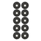 Solid Spare 10 Pieces of 4.5inch x 7/8 inch Black Diamond Grinding Discs for Angle Grinder