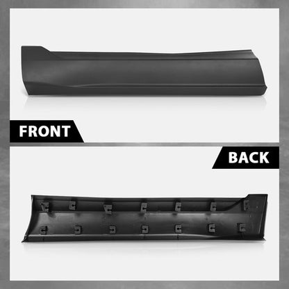 Solid Spare Fit For 2015-2023 Ford Edge Front Left Door Molding And Beltlines FT4Z5820879AA