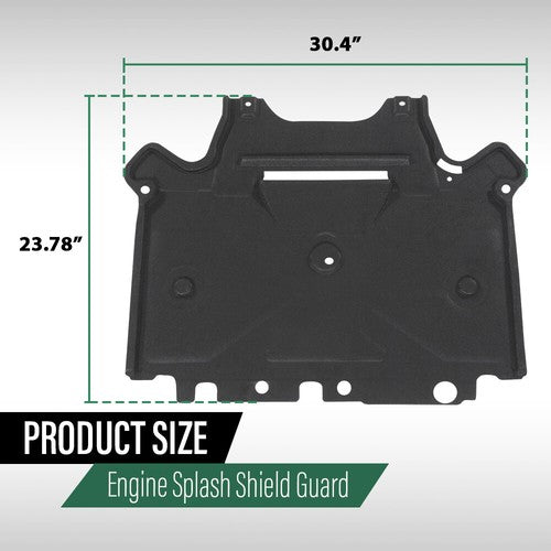 Solid Spare For Audi Q5 SQ5 A4 Quattro S4 Rear Lower Engine Splash Shield Guard Under Cover