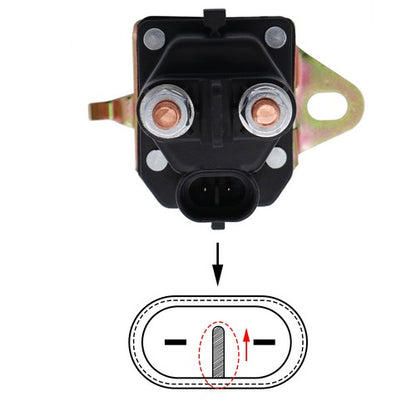 Solid Spare Starter Solenoid Relay 7CM-1241-212-51 7CM124121251 for Trombetta