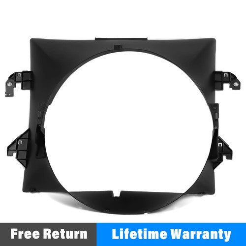 Solid Spare For Dodge Ram 1500 2500 3500 09-18 4.7L 5.7L Engine Cooling Radiator Fan Shroud