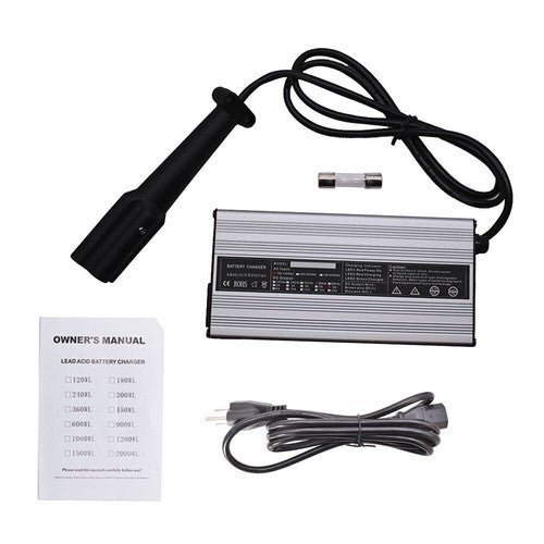 Solid Spare For Yamaha Drive G29 2007-Up USA 48V 6A Golf Cart Battery Charger 3 Pin