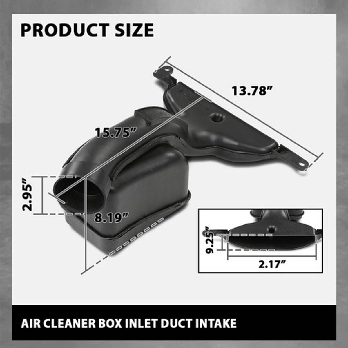 Solid Spare Fit For Toyota Camry 07-09 Hybrid 10-11 2.4L Air Cleaner Box Inlet Duct Intake