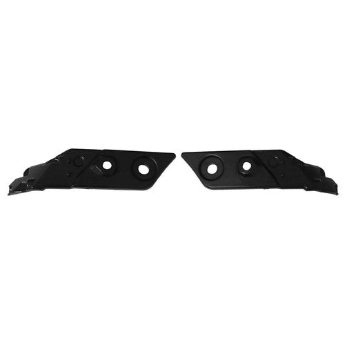 Solid Spare W/Molding Fog Lights Black Plastic Upper Lower Grill Set For Honda Civic 2022-23