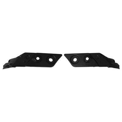 Solid Spare W/Molding Fog Lights Black Plastic Upper Lower Grill Set For Honda Civic 2022-23