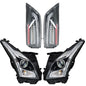 Solid Spare Left+Right Halogen Headlights Projector&Tail Lights For 2013-2018 Cadillac ATS