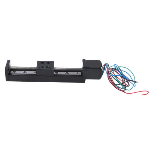 Solid Spare T6 100mm Mini Linear Rail Slide Actuator Screw Motion with NEMA11 Stepper Motor