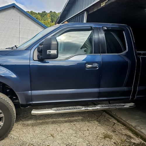 Solid Spare 4x Chrome Door Handle Cover Cap Trim Kit No SMKH For 2017-2020 Ford F-250/F-350