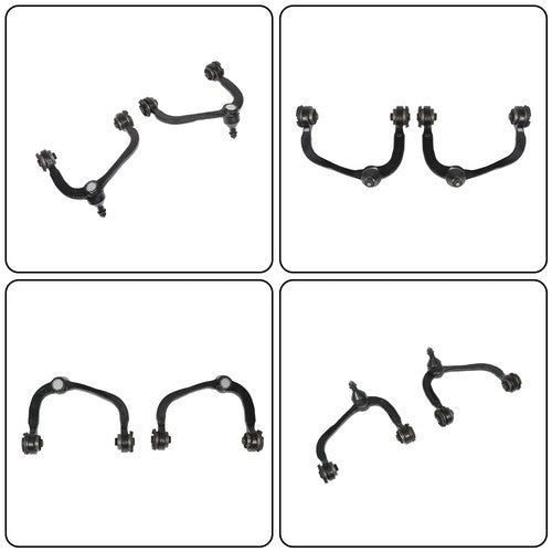 Solid Spare For 09-14 Ford F-150 K80308 12pc Front Upper Control Arm Tierod Sway Bar 4WD