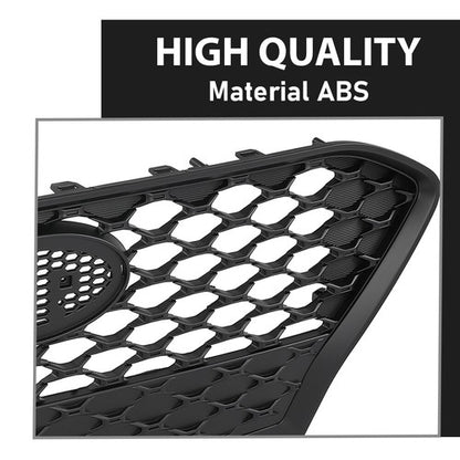Solid Spare Front Bumper Upper Grille Grill Black 86350J9000 Fit For 2018-2021 Hyundai Kona