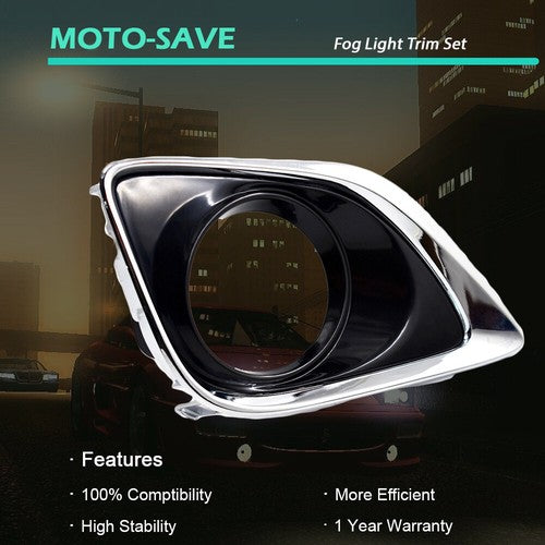 Solid Spare For Toyota Venza 2013-2016 Fog Trim Light Right Side 2.7L l4 3.5L V6