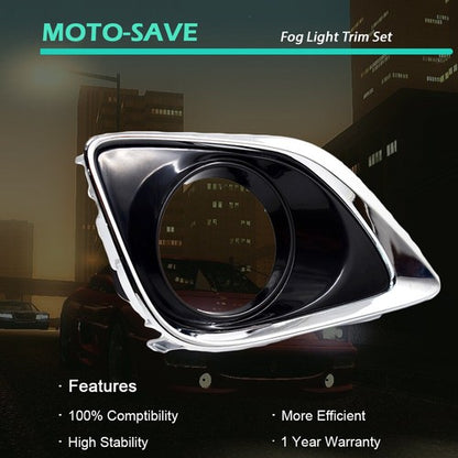 Solid Spare For Toyota Venza 2013-2016 Fog Trim Light Right Side 2.7L l4 3.5L V6