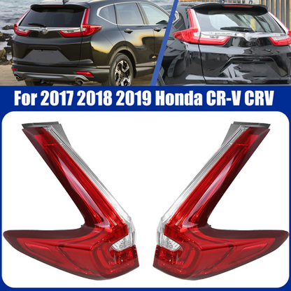 Pair of Tail lights For 2017-2019 Honda CR-V CRV LED Outer Rear Lamps Assembly