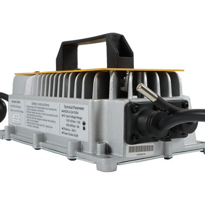 Solid Spare 48Volt 17Amp Battery Charger With 3-pin Plug For Club Car DS Precedent Golf Cart