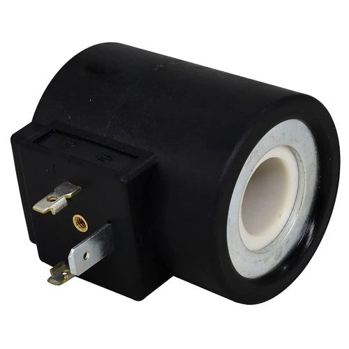 Solid Spare 6356012 Solenoid Valve Coil For HydraForce 3 Prong DIN 12V Series 10 12 16 38 58